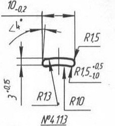 Titanium profile for medical implants (Bone Screws/Plates, Spine, etc.) #4113