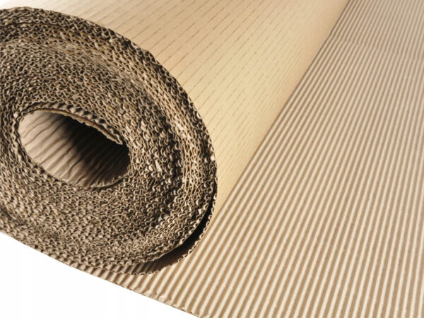 Fluted paper is the middle liner of corrugated board