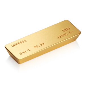 Refined gold bullions for investment
