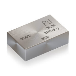 Palladium ingots